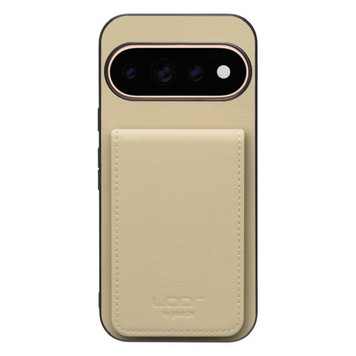 [ LOOF BASIC-SHELL SLIM CARD 4カード ] Google Pixel 11 Pro  ケース 背面 カード収納 カード入れ カードポケット カバー スマホケース 薄型 大容量 本革 [ Google Pixel 11 Pro ]