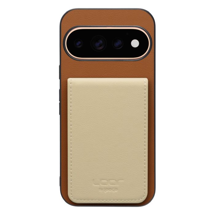 [ LOOF BASIC-SHELL SLIM CARD 4カード ] Google Pixel 11 Pro  ケース 背面 カード収納 カード入れ カードポケット カバー スマホケース 薄型 大容量 本革 [ Google Pixel 11 Pro ]