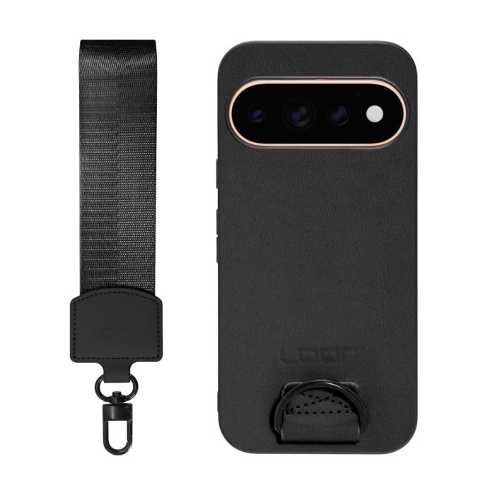[ LOOF STRAP-SHELL (ショートVer.) ] Google Pixel 11 Pro  スマホケース 背面 ケース カバー ハードケース ハンドストラップ  本革 [ Google Pixel 11 Pro ]