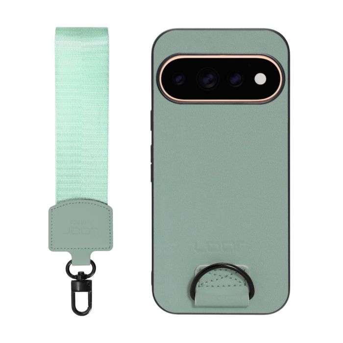 [ LOOF STRAP-SHELL (ショートVer.) ] Google Pixel 11 Pro  スマホケース 背面 ケース カバー ハードケース ハンドストラップ  本革 [ Google Pixel 11 Pro ]