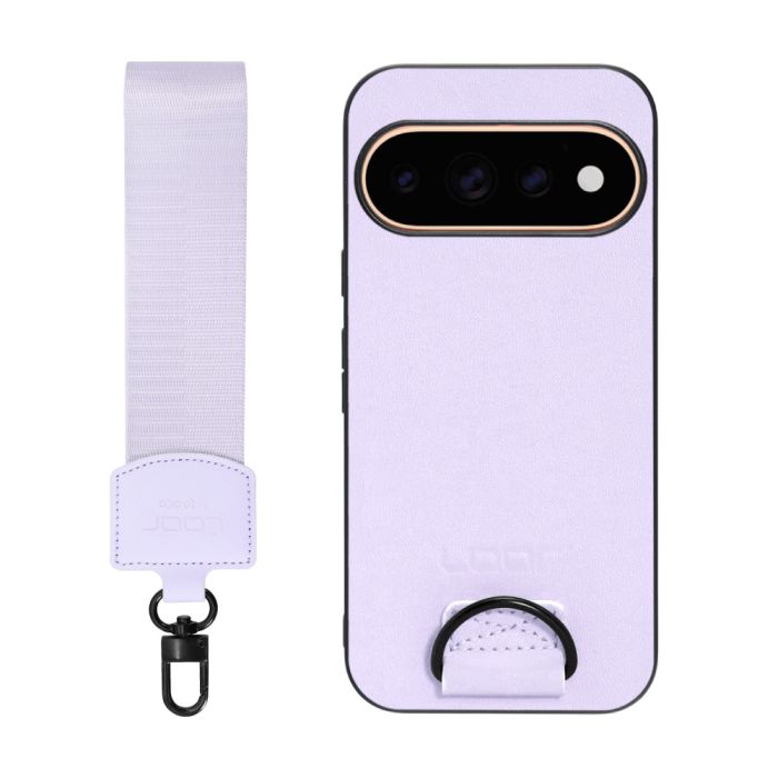 [ LOOF STRAP-SHELL (ショートVer.) ] Google Pixel 11 Pro  スマホケース 背面 ケース カバー ハードケース ハンドストラップ  本革 [ Google Pixel 11 Pro ]