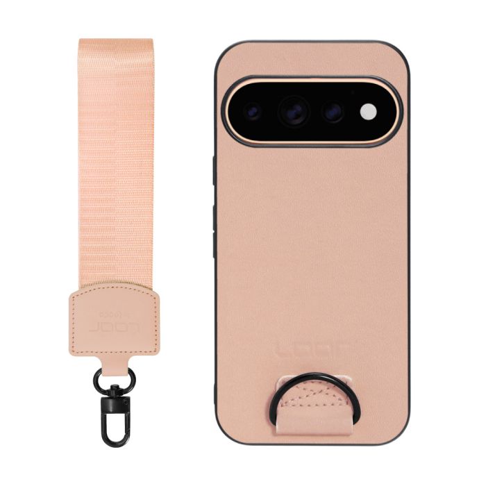 [ LOOF STRAP-SHELL (ショートVer.) ] Google Pixel 11 Pro  スマホケース 背面 ケース カバー ハードケース ハンドストラップ  本革 [ Google Pixel 11 Pro ]
