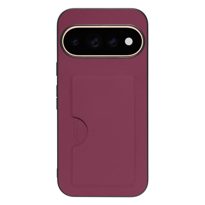 [ LOOF SKIN SLIM-SLOT ] Google Pixel 11 Pro  スマホケース 背面 ケース カバー ハードケース カード収納 PUレザー ストラップホール [ Google Pixel 11 Pro ]