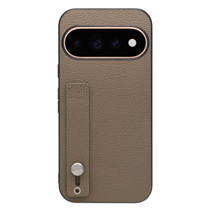 [ LOOF HOLD-SHELL ] Google Pixel 11 Pro  スマホケース 背面 ケース カバー ハードケース 背面ベルト 本革 ストラップホール [ Google Pixel 11 Pro ]