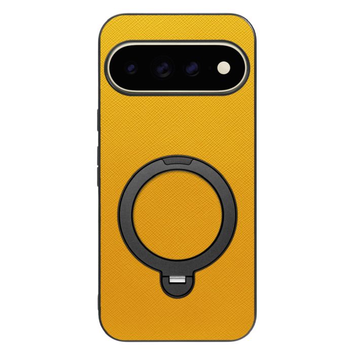 [ LOOF CASUAL MAG-RING Series ] Google Pixel 11 Pro XL  スマホケース 背面 ケース カバー ハードケース マグネット内蔵の薄型多機能リング付 スタンド [ Google Pixel 11 Pro XL ]