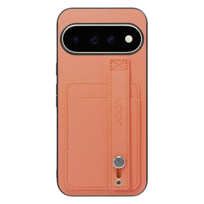 [ LOOF HOLD-SHELL CARD ] Google Pixel 11 Pro XL  スマホケース 背面 ケース カバー ハードケース 背面ベルト カード入れ 本革 ストラップホール [ Google Pixel 11 Pro XL ]