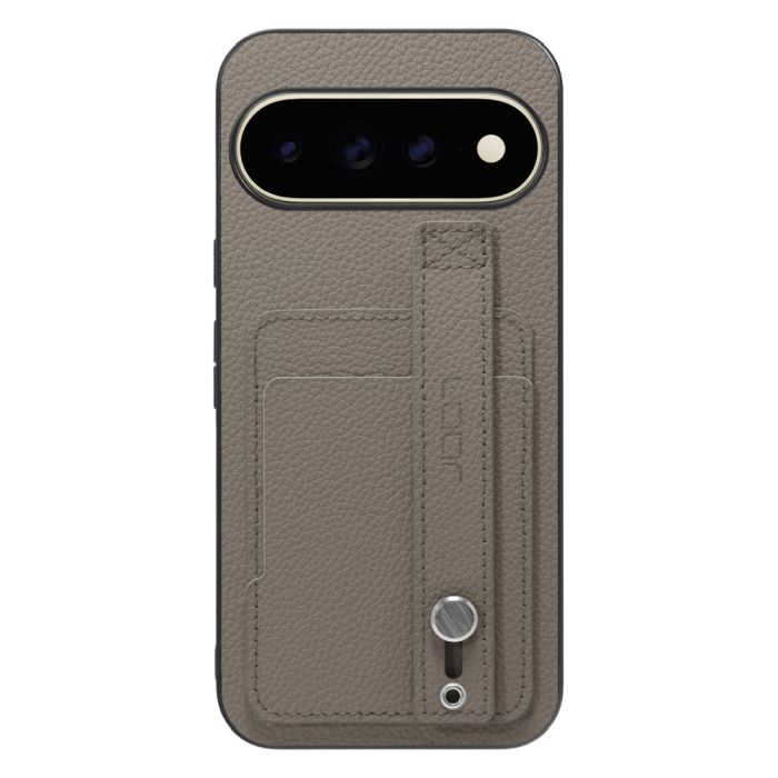 [ LOOF HOLD-SHELL CARD ] Google Pixel 11 Pro XL  スマホケース 背面 ケース カバー ハードケース 背面ベルト カード入れ 本革 ストラップホール [ Google Pixel 11 Pro XL ]