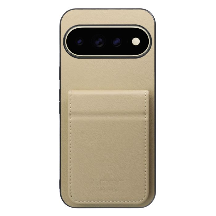 [ LOOF BASIC-SHELL SLIM CARD 2カード ] Google Pixel 11 Pro XL  ケース 背面 カード収納 カード入れ カードポケット カバー スマホケース 薄型 大容量 本革 [ Google Pixel 11 Pro XL ]