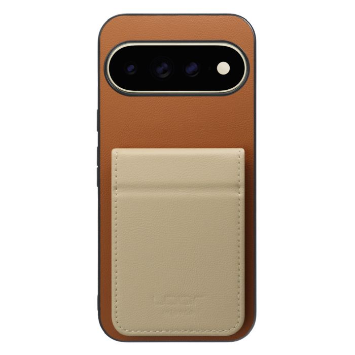 [ LOOF BASIC-SHELL SLIM CARD 2カード ] Google Pixel 11 Pro XL  ケース 背面 カード収納 カード入れ カードポケット カバー スマホケース 薄型 大容量 本革 [ Google Pixel 11 Pro XL ]
