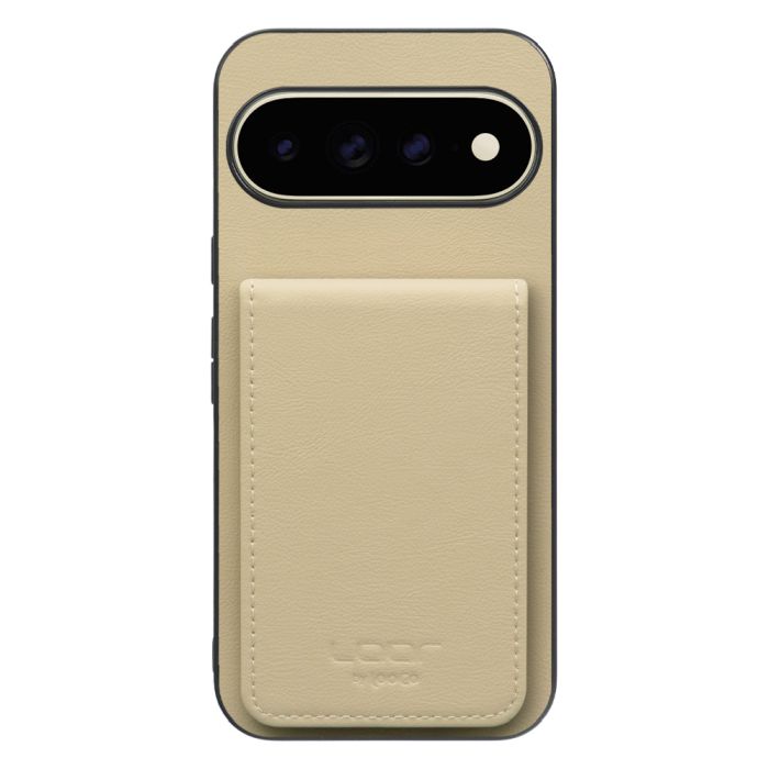 [ LOOF BASIC-SHELL SLIM CARD 4カード ] Google Pixel 11 Pro XL  ケース 背面 カード収納 カード入れ カードポケット カバー スマホケース 薄型 大容量 本革 [ Google Pixel 11 Pro XL ]