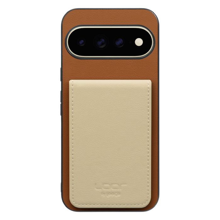 [ LOOF BASIC-SHELL SLIM CARD 4カード ] Google Pixel 11 Pro XL  ケース 背面 カード収納 カード入れ カードポケット カバー スマホケース 薄型 大容量 本革 [ Google Pixel 11 Pro XL ]
