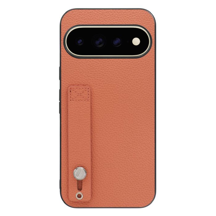 [ LOOF HOLD-SHELL ] Google Pixel 11 Pro XL  スマホケース 背面 ケース カバー ハードケース 背面ベルト 本革 ストラップホール [ Google Pixel 11 Pro XL ]