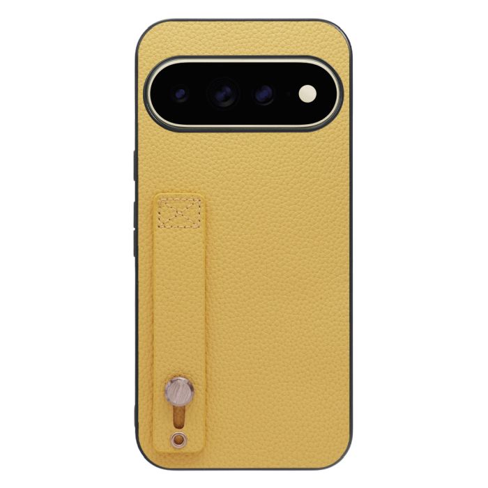 [ LOOF HOLD-SHELL ] Google Pixel 11 Pro XL  スマホケース 背面 ケース カバー ハードケース 背面ベルト 本革 ストラップホール [ Google Pixel 11 Pro XL ]