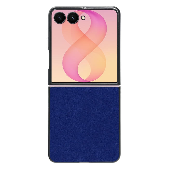[ LOOF ALCANTARA-SHELL ] Galaxy Z Flip8 SM-F776Q SC-55G CG40 ケース カバー スマホケース アルカンターラ シンプル ストラップホール [ Galaxy Z Flip8 ]