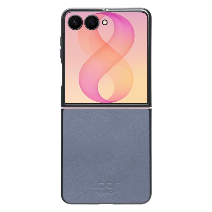 [ LOOF BASIC-SHELL ]  Galaxy Z Flip8 SM-F776Q SC-55G CG40 ケース カバー スマホケース 本革 レザー シンプル [ Galaxy Z Flip8 ]
