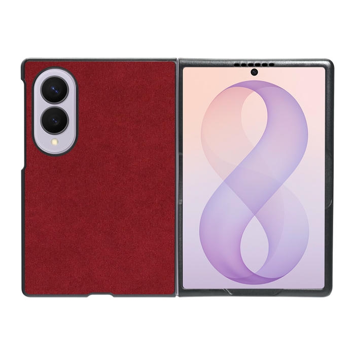 [ LOOF ALCANTARA-SHELL ] Galaxy Z Fold8　 SC-57G SCG41 SM-F971Q ケース カバー スマホケース アルカンターラ シンプル [ Galaxy Z Fold8　 ]