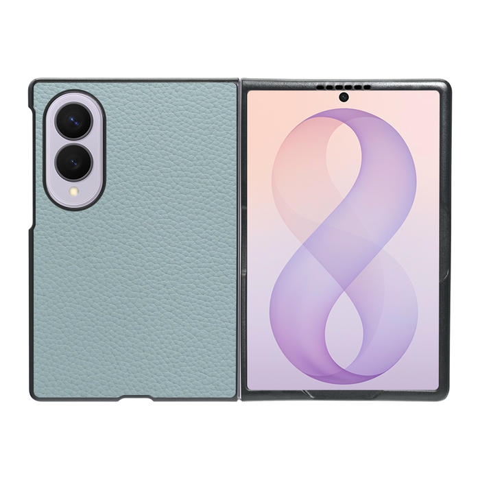 [ LOOF LUXURY-SHELL ] Galaxy Z Fold8　 SC-57G SCG41 SM-F971Q スマホケース 背面 ケース カバー ハードケース 本革  [ Galaxy Z Fold8　 ]