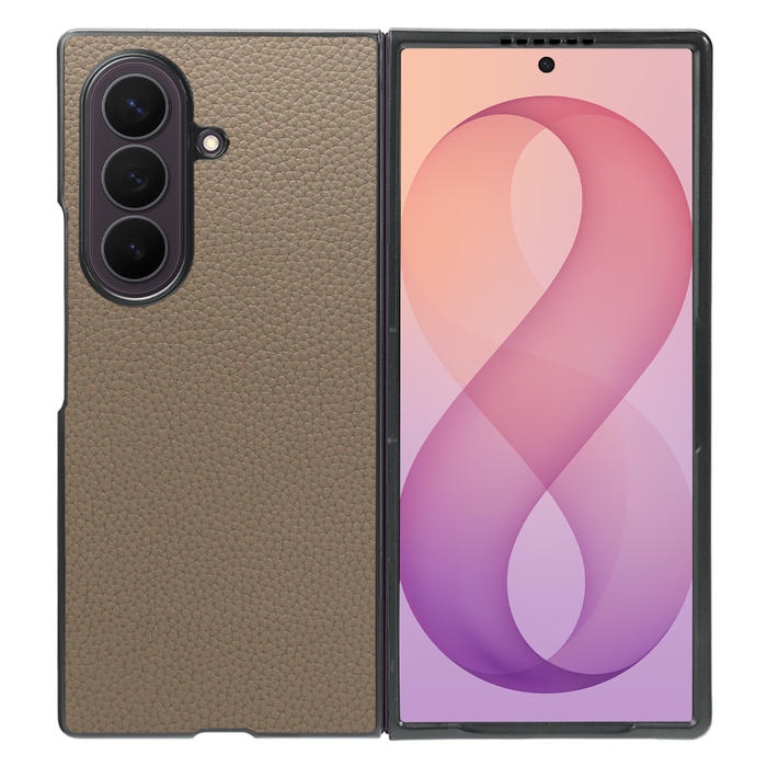 [ LOOF LUXURY-SHELL ] Galaxy Z Fold8 Ultra SC-56G SCG39 スマホケース 背面 ケース カバー ハードケース 本革  [ Galaxy Z Fold8 Ultra ]