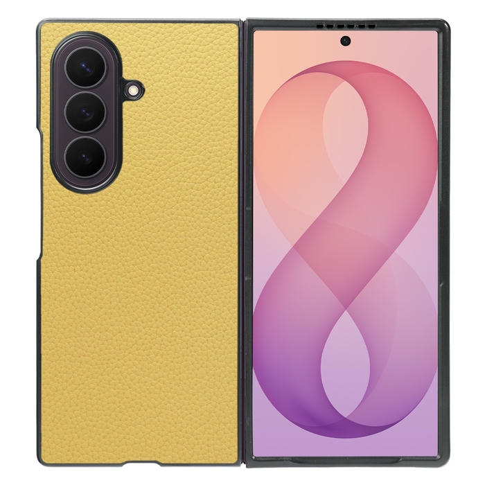 [ LOOF LUXURY-SHELL ] Galaxy Z Fold8 Ultra SC-56G SCG39 スマホケース 背面 ケース カバー ハードケース 本革  [ Galaxy Z Fold8 Ultra ]