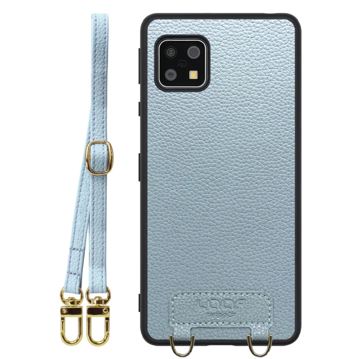 [ LOOF LUXURY-SHELL SHOULDER ] AQUOS sense4 / sense4 lite / sense4 basic / sense5G / やさしいスマホ2 sense 4 4lite 4basic 5G sense4lite sense4basic ショルダーストラップ付き シンプルでスマート 本革 シェル型ケース ショルダー ストラップ スマホショルダー [ AQUOS sense4/4 lite/4 basic/sense5G/やさしいスマホ2 ]