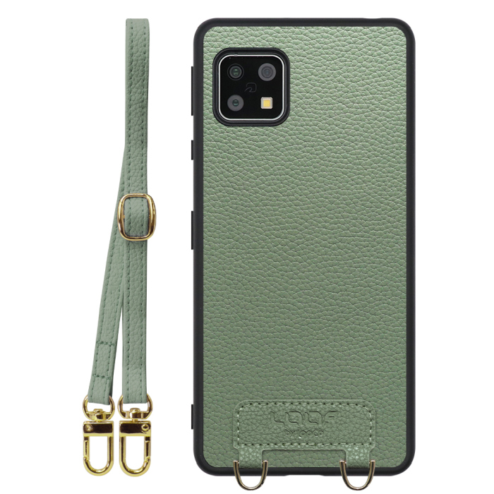 [ LOOF LUXURY-SHELL SHOULDER ] AQUOS sense4 / sense4 lite / sense4 basic / sense5G / やさしいスマホ2 sense 4 4lite 4basic 5G sense4lite sense4basic ショルダーストラップ付き シンプルでスマート 本革 シェル型ケース ショルダー ストラップ スマホショルダー [ AQUOS sense4/4 lite/4 basic/sense5G/やさしいスマホ2 ]