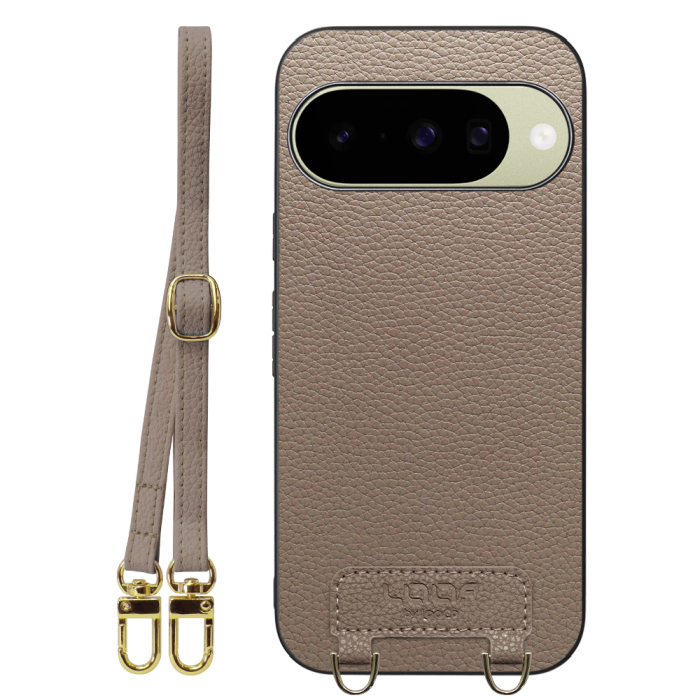 [ LOOF LUXURY-SHELL SHOULDER ] Google Pixel 10 / 10 Pro Google Pixel10 Pixel10pro ピクセル10 ピクセル10プロ ショルダーストラップ付き シンプルでスマート 本革 シェル型ケース ショルダー ストラップ スマホショルダー [ Google Pixel 10 / 10 Pro ]