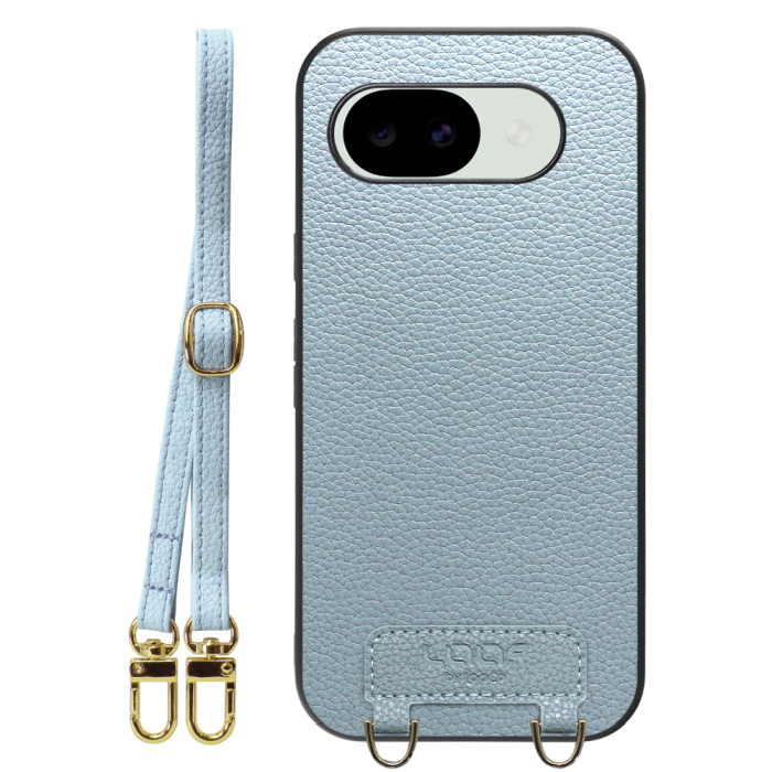 [ LOOF LUXURY-SHELL SHOULDER ] Google Pixel 10a グーグル ピクセル ショルダーストラップ付き シンプルでスマート 本革 シェル型ケース ショルダー ストラップ スマホショルダー [ Google Pixel 10a ]