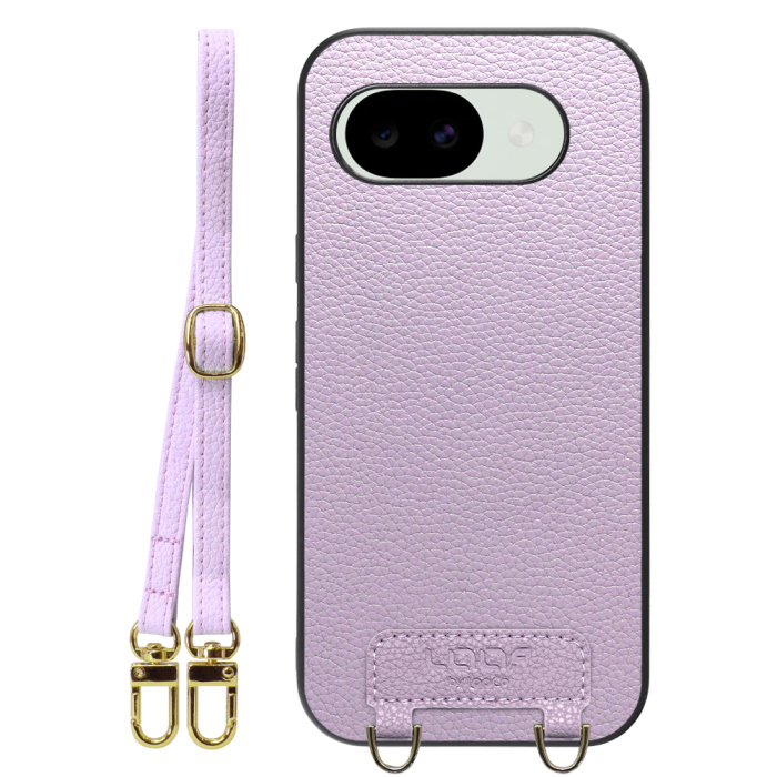 [ LOOF LUXURY-SHELL SHOULDER ] Google Pixel 10a グーグル ピクセル ショルダーストラップ付き シンプルでスマート 本革 シェル型ケース ショルダー ストラップ スマホショルダー [ Google Pixel 10a ]