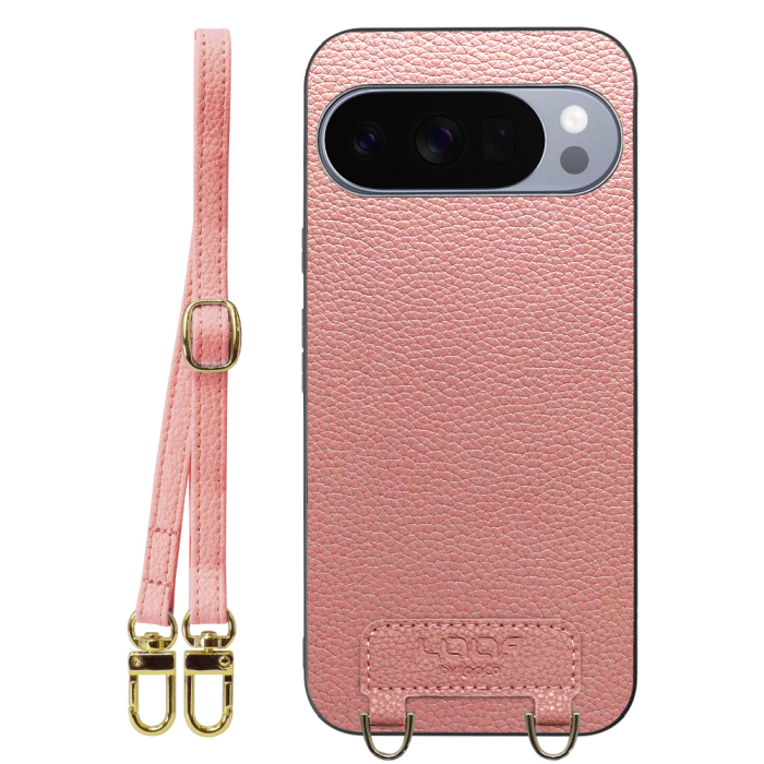 [ LOOF LUXURY-SHELL SHOULDER ] Google Pixel 10 Pro XL Google Pixel10proxl ピクセル10プロXL ショルダーストラップ付き シンプルでスマート 本革 シェル型ケース ショルダー ストラップ スマホショルダー [ Google Pixel 10 Pro XL ]