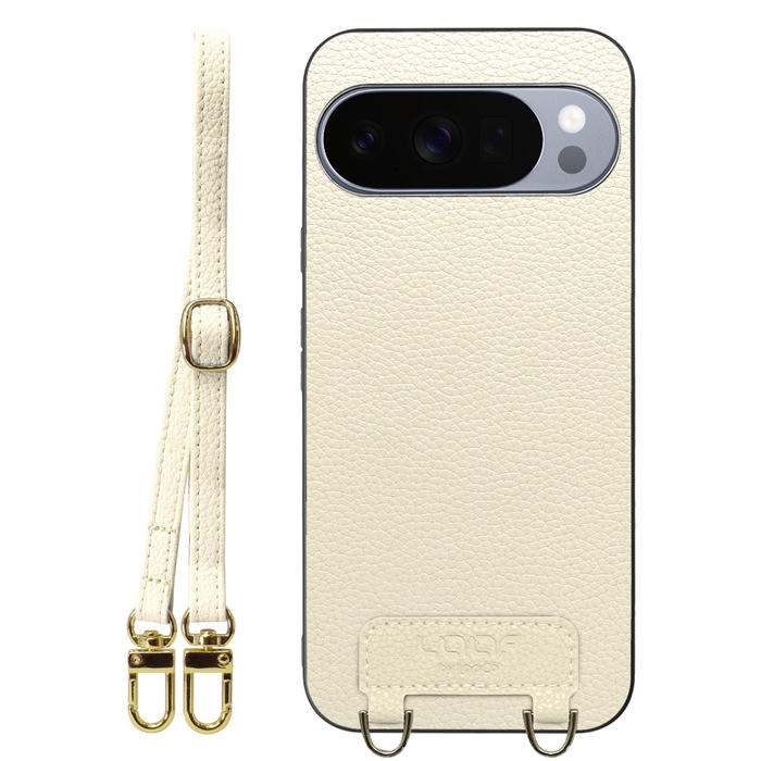 [ LOOF LUXURY-SHELL SHOULDER ] Google Pixel 10 Pro XL Google Pixel10proxl ピクセル10プロXL ショルダーストラップ付き シンプルでスマート 本革 シェル型ケース ショルダー ストラップ スマホショルダー [ Google Pixel 10 Pro XL ]