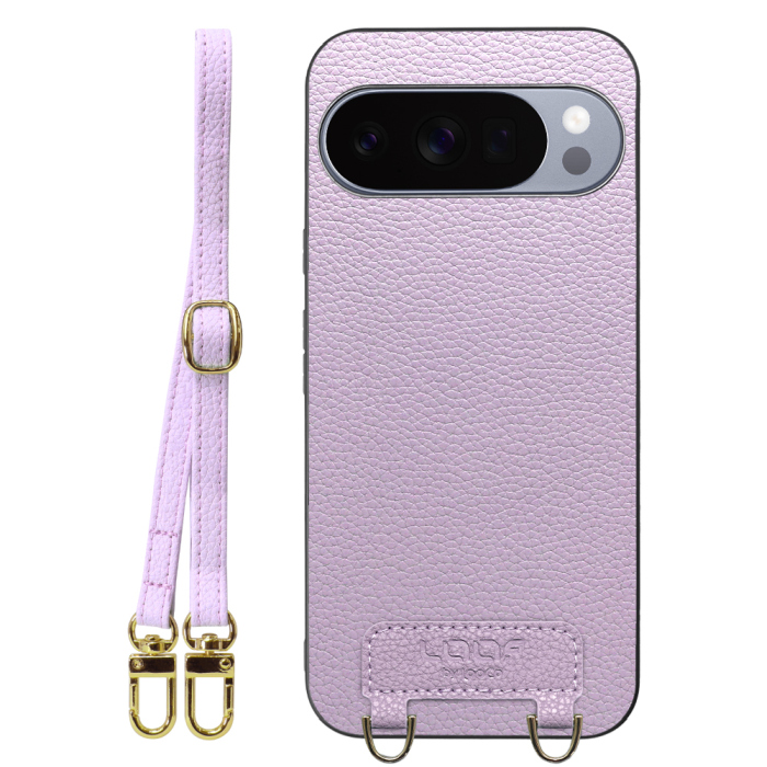 [ LOOF LUXURY-SHELL SHOULDER ] Google Pixel 10 Pro XL Google Pixel10proxl ピクセル10プロXL ショルダーストラップ付き シンプルでスマート 本革 シェル型ケース ショルダー ストラップ スマホショルダー [ Google Pixel 10 Pro XL ]