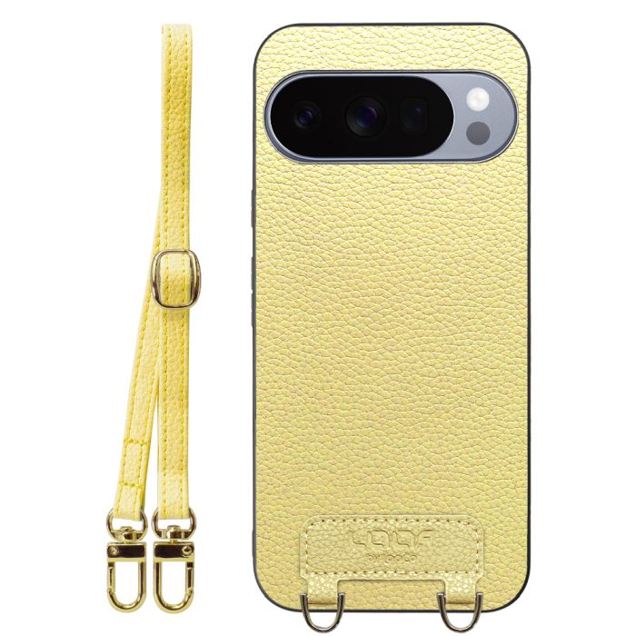 [ LOOF LUXURY-SHELL SHOULDER ] Google Pixel 10 Pro XL Google Pixel10proxl ピクセル10プロXL ショルダーストラップ付き シンプルでスマート 本革 シェル型ケース ショルダー ストラップ スマホショルダー [ Google Pixel 10 Pro XL ]