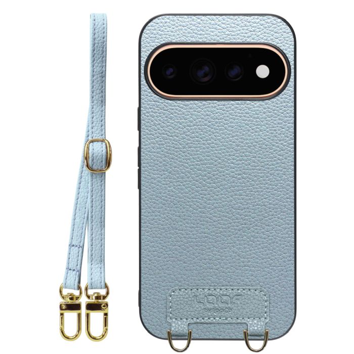 [ LOOF LUXURY-SHELL SHOULDER ] Google Pixel 11 Pro  ショルダーストラップ付き シンプルでスマート 本革 シェル型ケース ショルダー ストラップ スマホショルダー [ Google Pixel 11 Pro ]