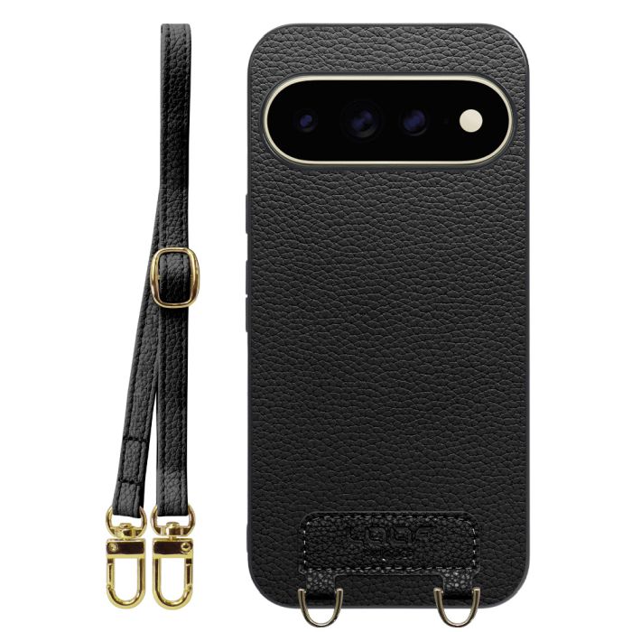 [ LOOF LUXURY-SHELL SHOULDER ] Google Pixel 11 Pro XL  ショルダーストラップ付き シンプルでスマート 本革 シェル型ケース ショルダー ストラップ スマホショルダー [ Google Pixel 11 Pro XL ]