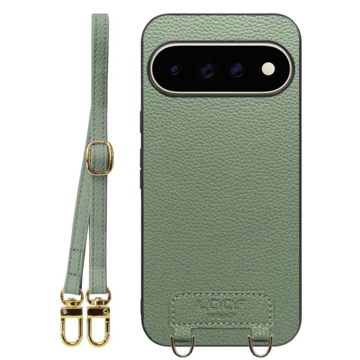 [ LOOF LUXURY-SHELL SHOULDER ] Google Pixel 11 Pro XL  ショルダーストラップ付き シンプルでスマート 本革 シェル型ケース ショルダー ストラップ スマホショルダー [ Google Pixel 11 Pro XL ]