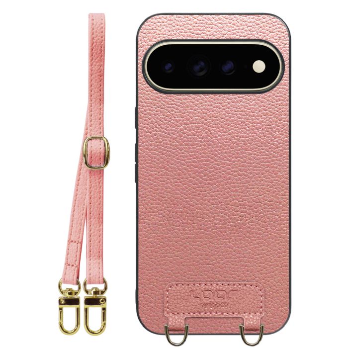 [ LOOF LUXURY-SHELL SHOULDER ] Google Pixel 11 Pro XL  ショルダーストラップ付き シンプルでスマート 本革 シェル型ケース ショルダー ストラップ スマホショルダー [ Google Pixel 11 Pro XL ]