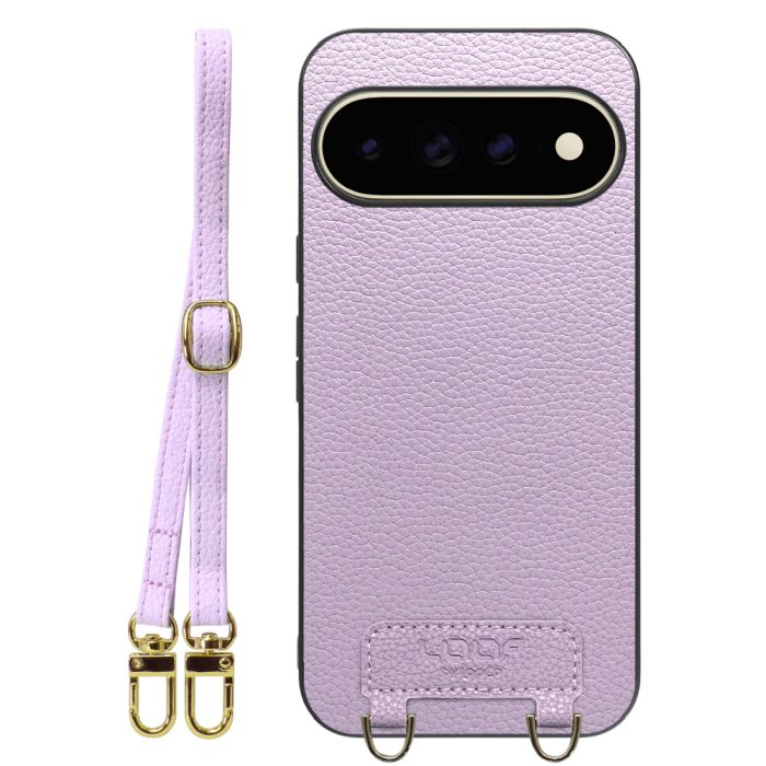 [ LOOF LUXURY-SHELL SHOULDER ] Google Pixel 11 Pro XL  ショルダーストラップ付き シンプルでスマート 本革 シェル型ケース ショルダー ストラップ スマホショルダー [ Google Pixel 11 Pro XL ]