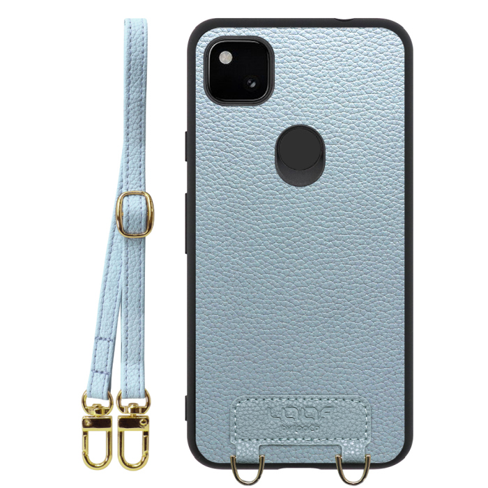 [ LOOF LUXURY-SHELL SHOULDER ] Google Pixel 4a pixel4a googlepixel4a ショルダーストラップ付き シンプルでスマート 本革 シェル型ケース ショルダー ストラップ スマホショルダー [ Google Pixel 4a ]