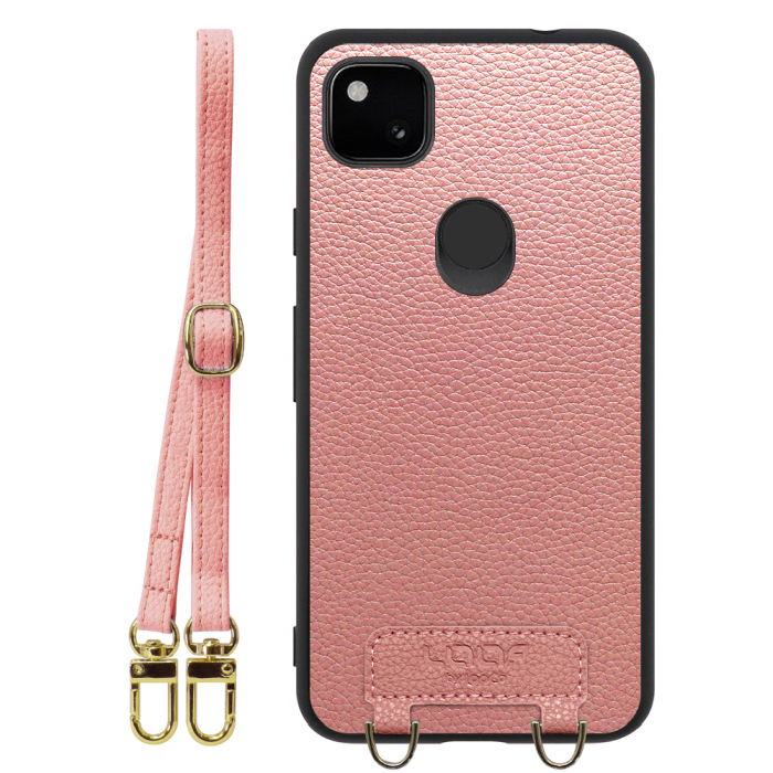 [ LOOF LUXURY-SHELL SHOULDER ] Google Pixel 4a pixel4a googlepixel4a ショルダーストラップ付き シンプルでスマート 本革 シェル型ケース ショルダー ストラップ スマホショルダー [ Google Pixel 4a ]