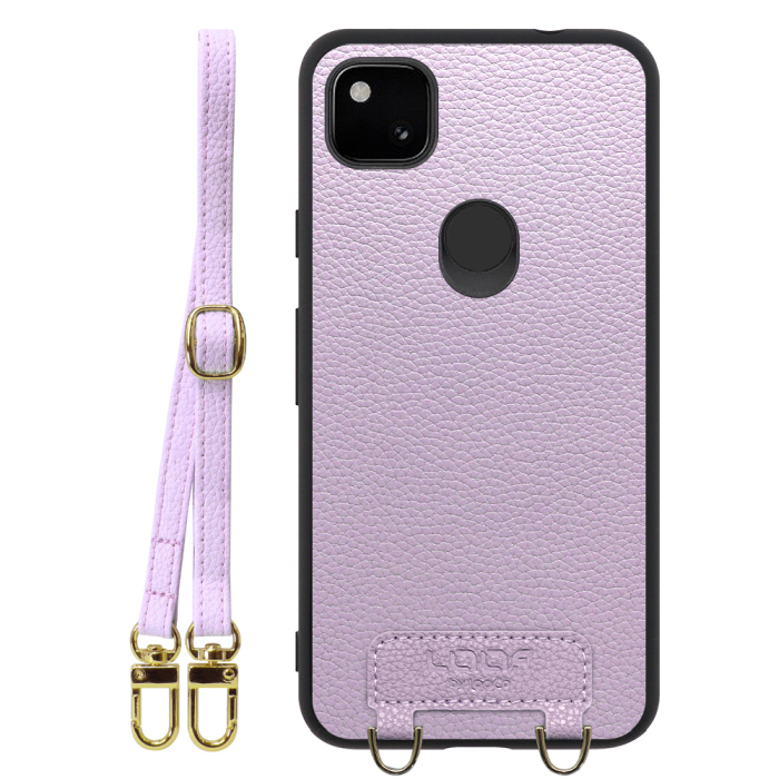[ LOOF LUXURY-SHELL SHOULDER ] Google Pixel 4a pixel4a googlepixel4a ショルダーストラップ付き シンプルでスマート 本革 シェル型ケース ショルダー ストラップ スマホショルダー [ Google Pixel 4a ]