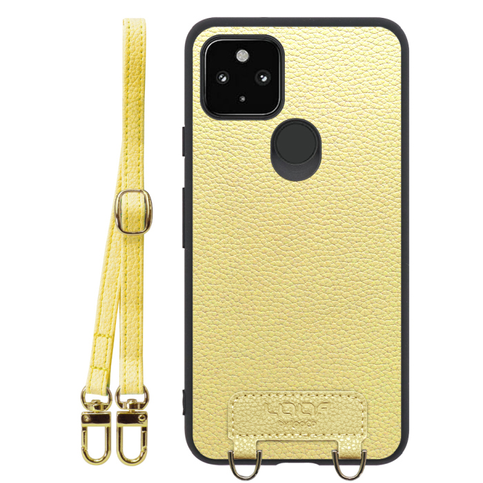 [ LOOF LUXURY-SHELL SHOULDER ] Google Pixel 4a 5G pixel4a5g googlepixel4a5g ショルダーストラップ付き シンプルでスマート 本革 シェル型ケース ショルダー ストラップ スマホショルダー [ Google Pixel 4a 5G ]