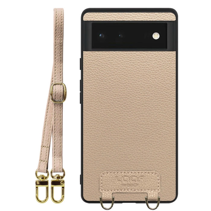 [ LOOF LUXURY-SHELL SHOULDER ] Google Pixel 6 googlepixel6 pixel6 ピクセル6 ショルダーストラップ付き シンプルでスマート 本革 シェル型ケース ショルダー ストラップ スマホショルダー [ Google Pixel 6 ]