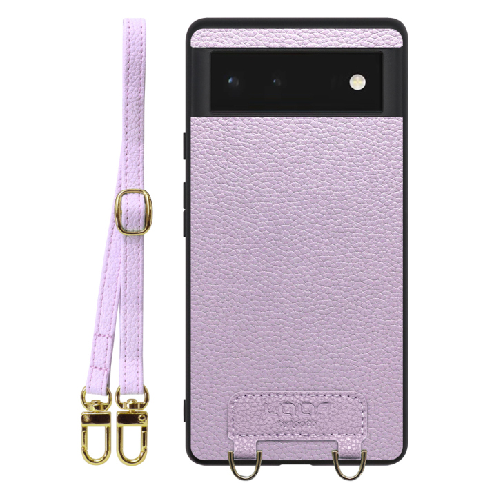 [ LOOF LUXURY-SHELL SHOULDER ] Google Pixel 6 googlepixel6 pixel6 ピクセル6 ショルダーストラップ付き シンプルでスマート 本革 シェル型ケース ショルダー ストラップ スマホショルダー [ Google Pixel 6 ]