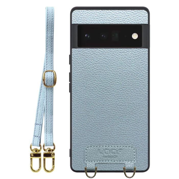 [ LOOF LUXURY-SHELL SHOULDER ] Google Pixel 6 Pro Googlepixel6pro 6pro プロ ピクセル6pro ショルダーストラップ付き シンプルでスマート 本革 シェル型ケース ショルダー ストラップ スマホショルダー [ Google Pixel 6 Pro ]