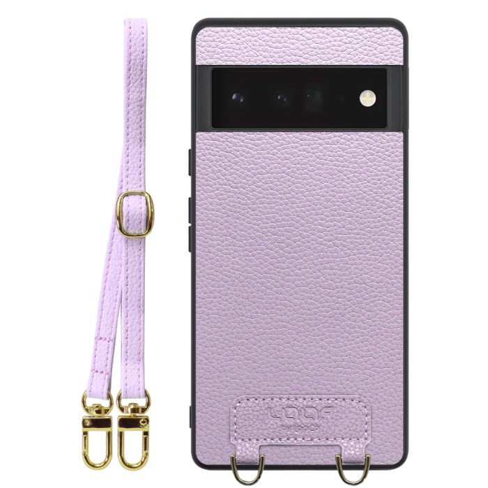[ LOOF LUXURY-SHELL SHOULDER ] Google Pixel 6 Pro Googlepixel6pro 6pro プロ ピクセル6pro ショルダーストラップ付き シンプルでスマート 本革 シェル型ケース ショルダー ストラップ スマホショルダー [ Google Pixel 6 Pro ]