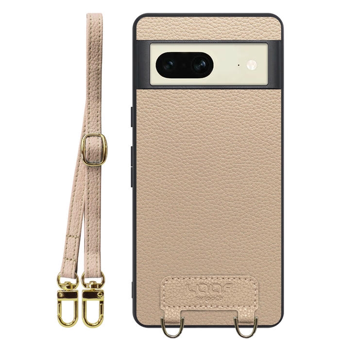 [ LOOF LUXURY-SHELL SHOULDER ] Google pixel 7 googlepixel7 pixel7 ピクセル7 ショルダーストラップ付き シンプルでスマート 本革 シェル型ケース ショルダー ストラップ スマホショルダー [ Google Pixel 7 ]