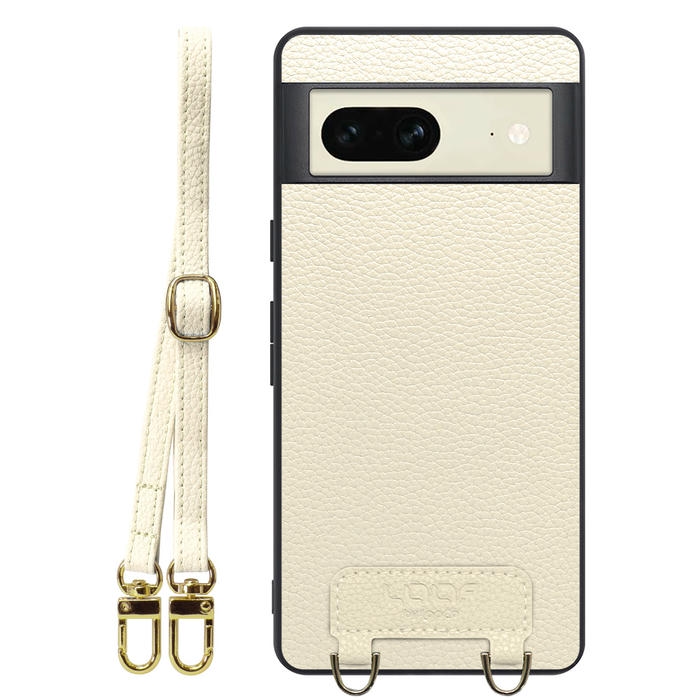 [ LOOF LUXURY-SHELL SHOULDER ] Google pixel 7 googlepixel7 pixel7 ピクセル7 ショルダーストラップ付き シンプルでスマート 本革 シェル型ケース ショルダー ストラップ スマホショルダー [ Google Pixel 7 ]