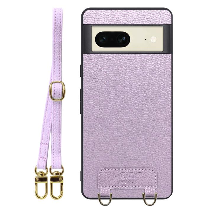 [ LOOF LUXURY-SHELL SHOULDER ] Google pixel 7 googlepixel7 pixel7 ピクセル7 ショルダーストラップ付き シンプルでスマート 本革 シェル型ケース ショルダー ストラップ スマホショルダー [ Google Pixel 7 ]