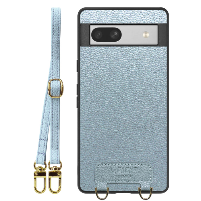 [ LOOF LUXURY-SHELL SHOULDER ] Google Pixel 7a googlepixel7a pixel7a ショルダーストラップ付き シンプルでスマート 本革 シェル型ケース ショルダー ストラップ スマホショルダー [ Google Pixel 7a ]