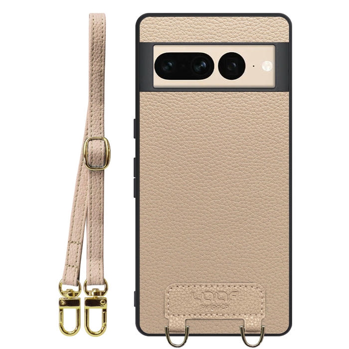 [ LOOF LUXURY-SHELL SHOULDER ] Google pixel 7 Pro googlepixel7pro 7pro プロ ピクセル7pro ショルダーストラップ付き シンプルでスマート 本革 シェル型ケース ショルダー ストラップ スマホショルダー [ Google Pixel 7 Pro ]